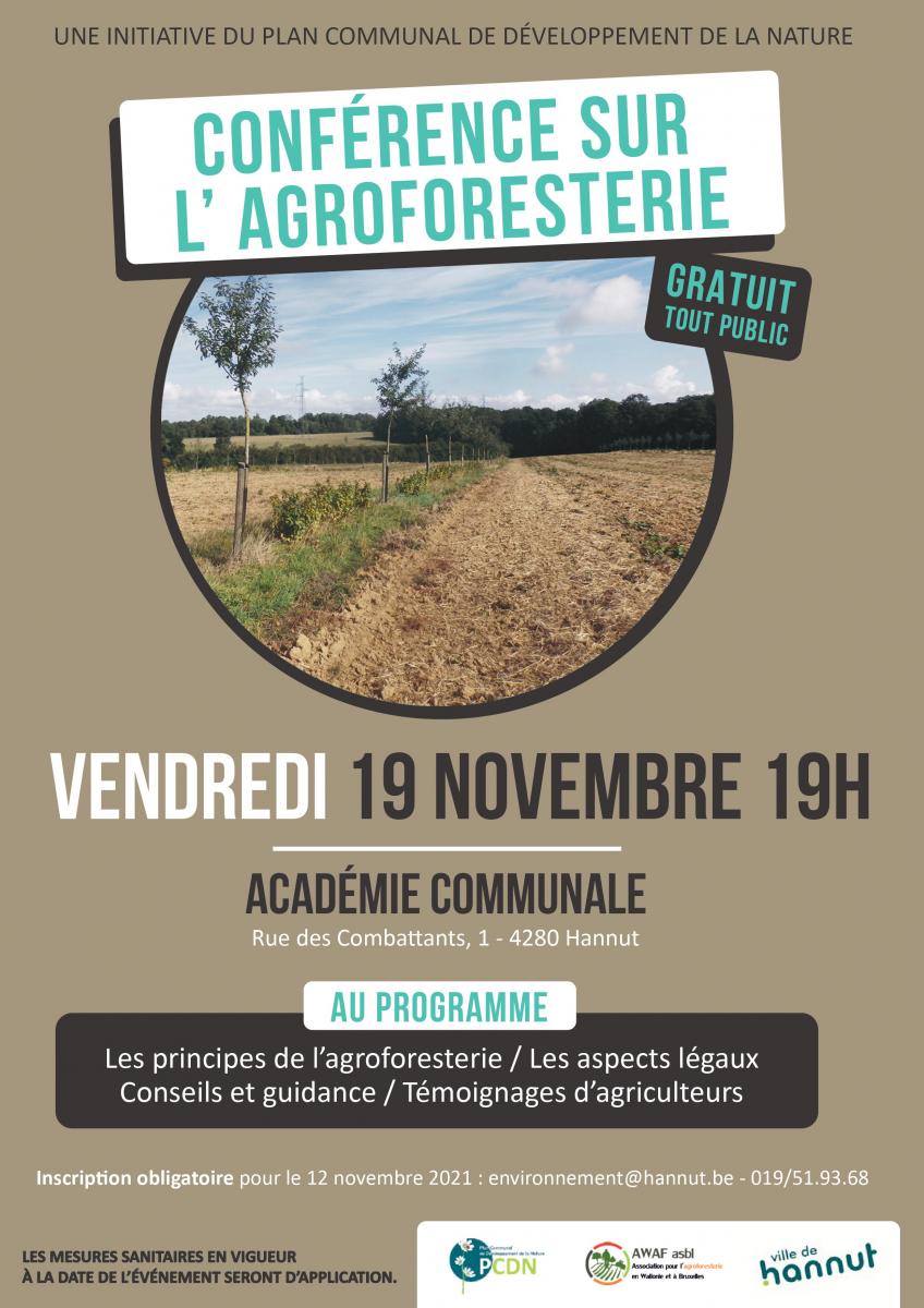 Conférence sur l\'agroforesterie à Hannut