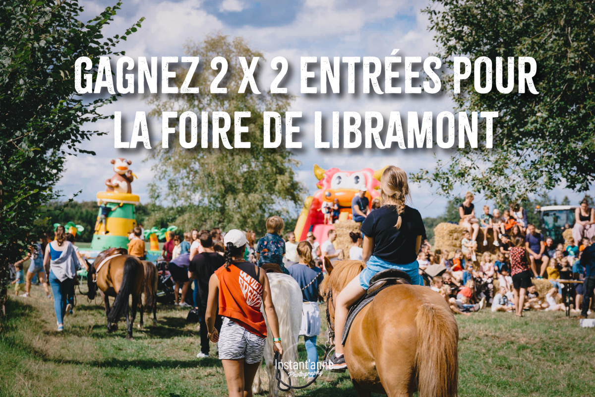 Gagnez 2 x 2 entrées pour la Foire de Libramont avec la Fancy Ferme 2025